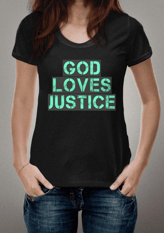 Nome do produto  Deus ama a justiça. 